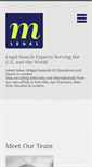 Mobile Screenshot of mlegalgroup.com